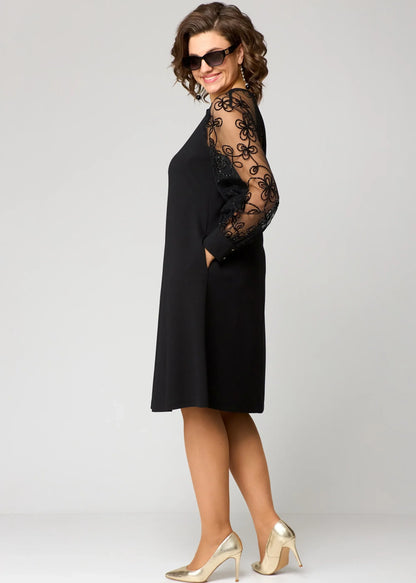 Beautiful Long Sleeve Formal Dress