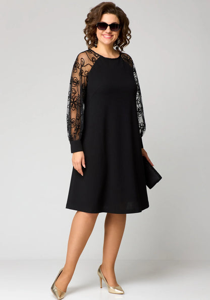 Beautiful Long Sleeve Formal Dress
