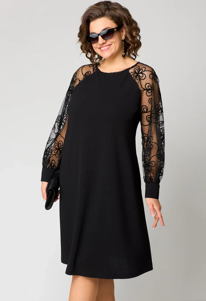 Beautiful Long Sleeve Formal Dress