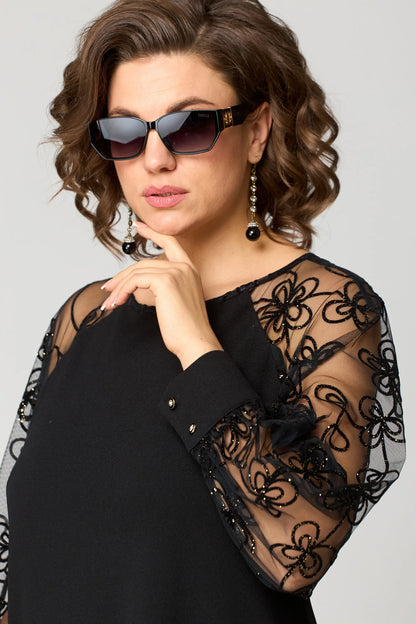 Beautiful Long Sleeve Formal Dress