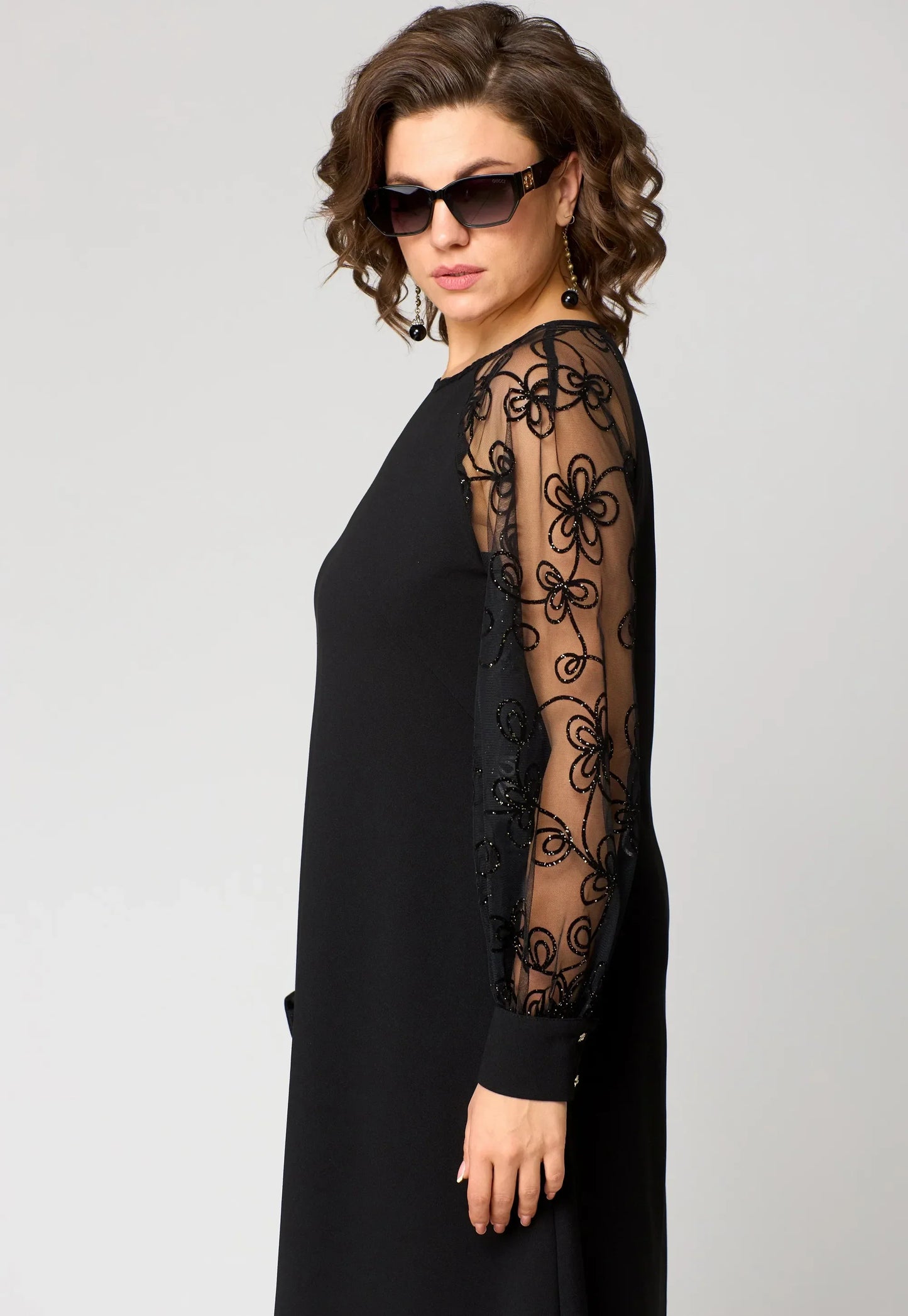 Beautiful Long Sleeve Formal Dress