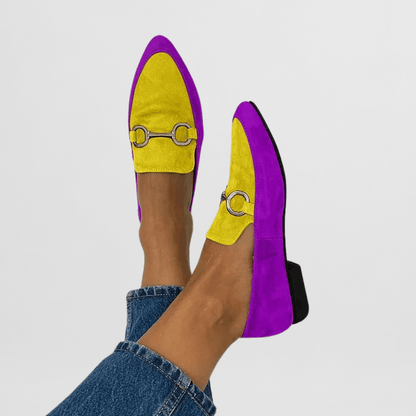 Vibrant Chic Slip On Shoes