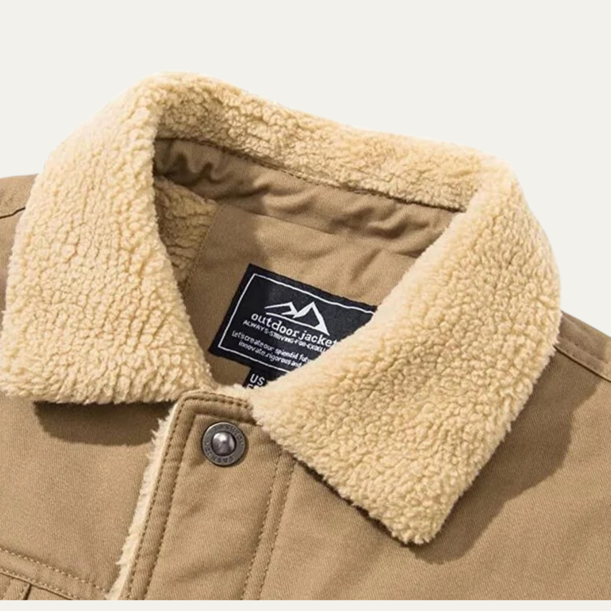 Men's Insulated Fleece Lined Winter Coat