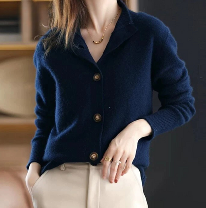 Chic Women's Open Front Cardigan