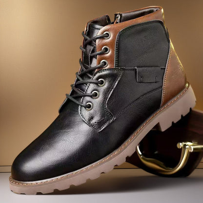 Men's Zipper Boots