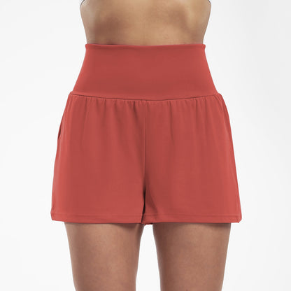 Women's High Waist Yoga Shorts - VibreMode