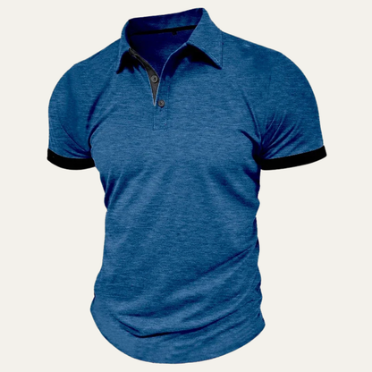 Men's Slim Fit Polo Shirt Cotton Summer