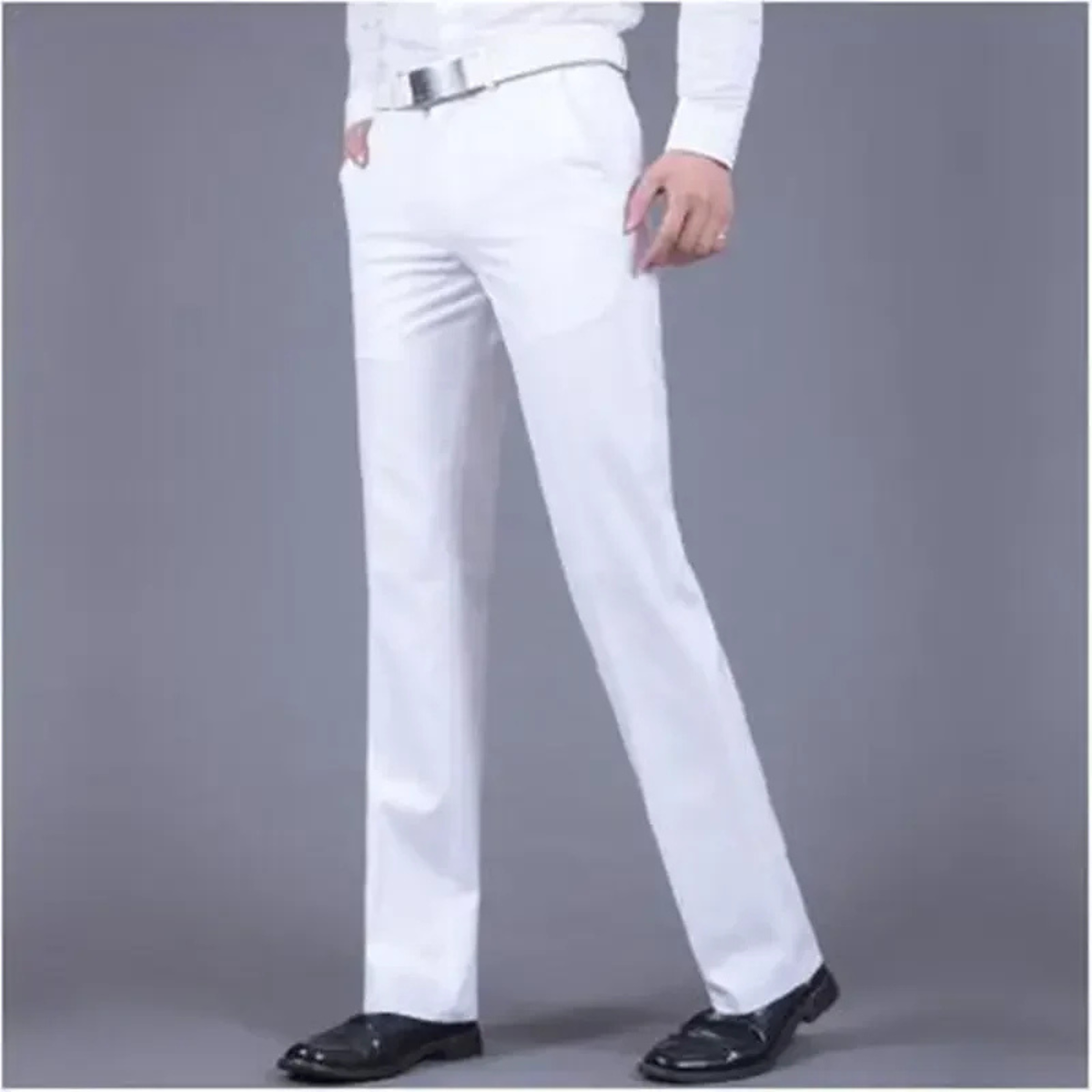Men's Slim Fit Wrinkle Resistant Dress Pants