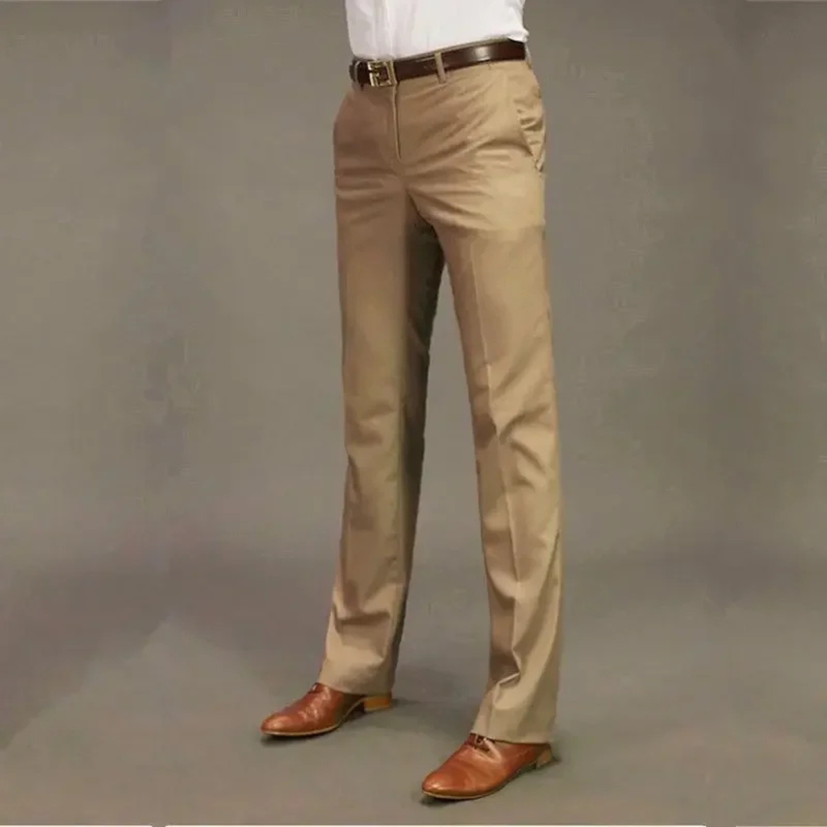 Men's Slim Fit Wrinkle Resistant Dress Pants