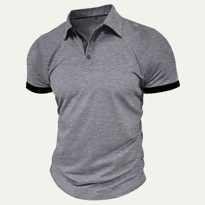 Men's Slim Fit Polo Shirt Cotton Summer