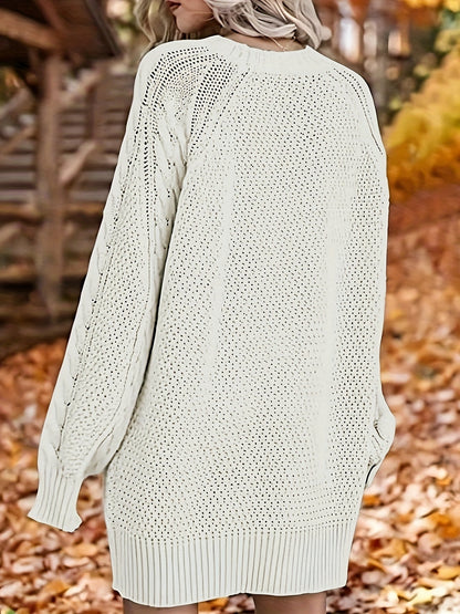 Soft Oversized Knit Sweater Dress for Women