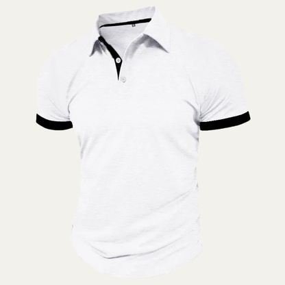 Men's Slim Fit Polo Shirt Cotton Summer