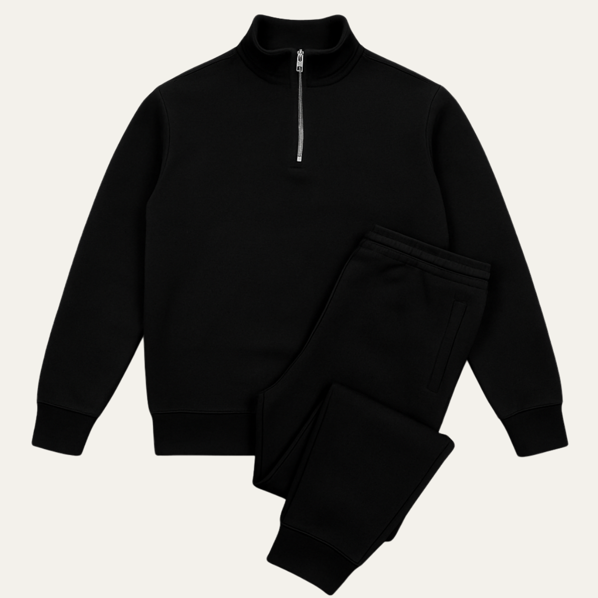 Men's Cotton Hoodie Jogger Set - VibreMode