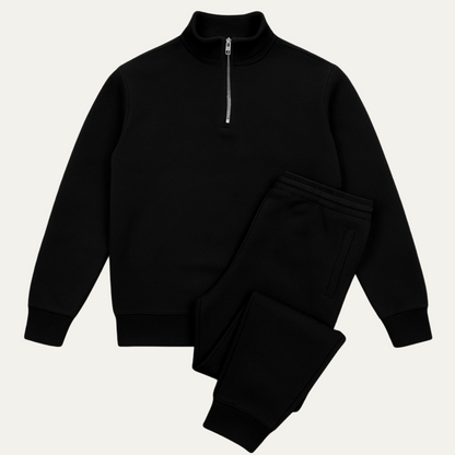 Men's Cotton Hoodie Jogger Set - VibreMode