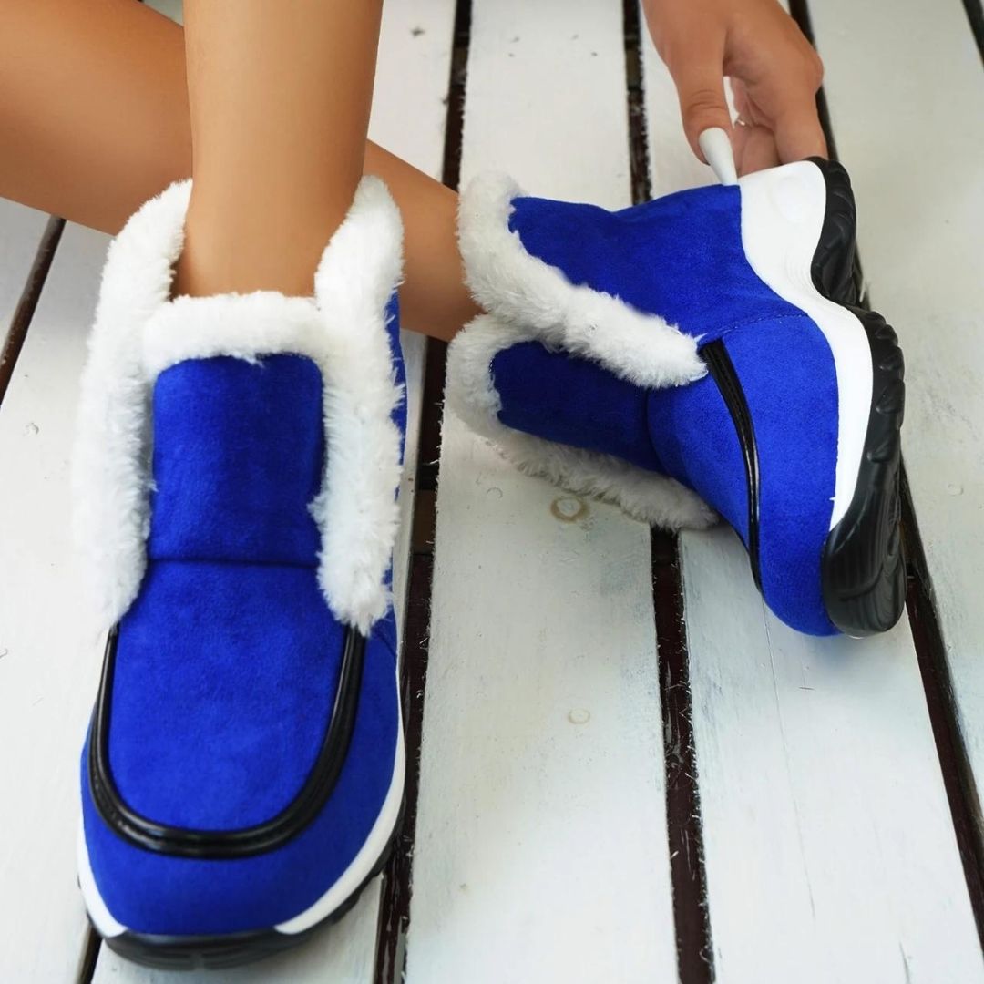 Women's Ankle Boots Slip On Platform Style - VibreMode