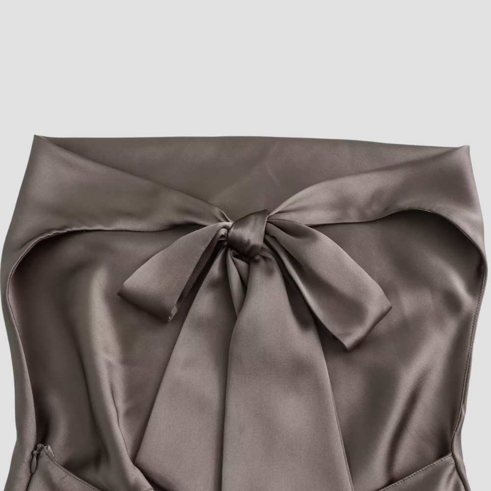 Women's Flowy Satin Halter Neck Tank Tops