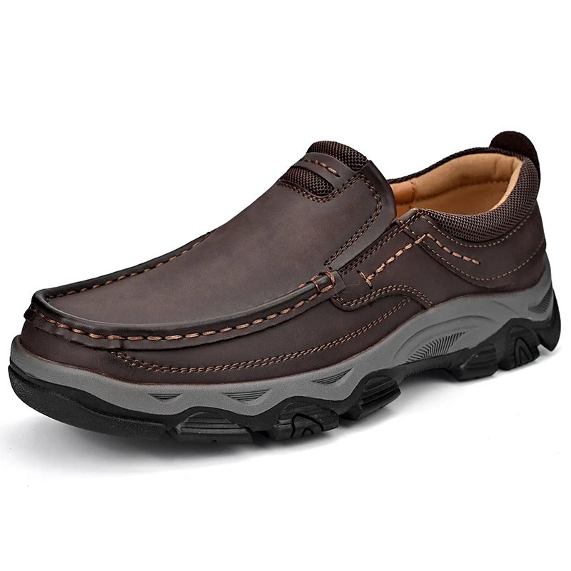 Men's Slip-On Loafers Round Toe Casual