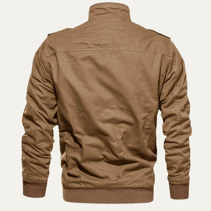 Men's Fleece Lined Bomber Jacket Warm