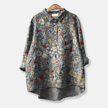 Women's Loose Fit Long Blouse
