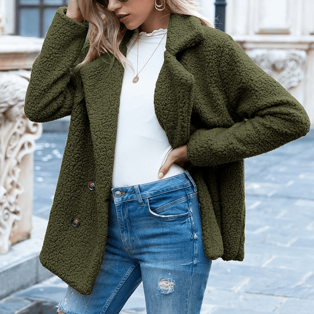 Women's Faux Fur Teddy Coat