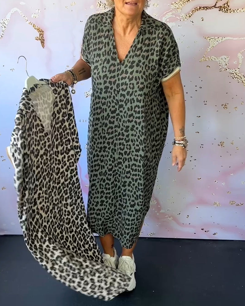 Fun Animal Print Dress