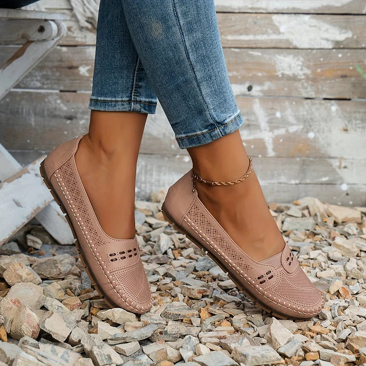 Breezy Women's Ventilated Casual Slip On Shoes