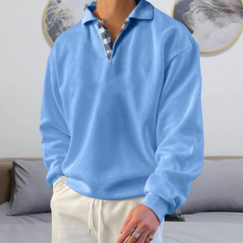 Men's Classic Crew Neck Sweater Comfortable