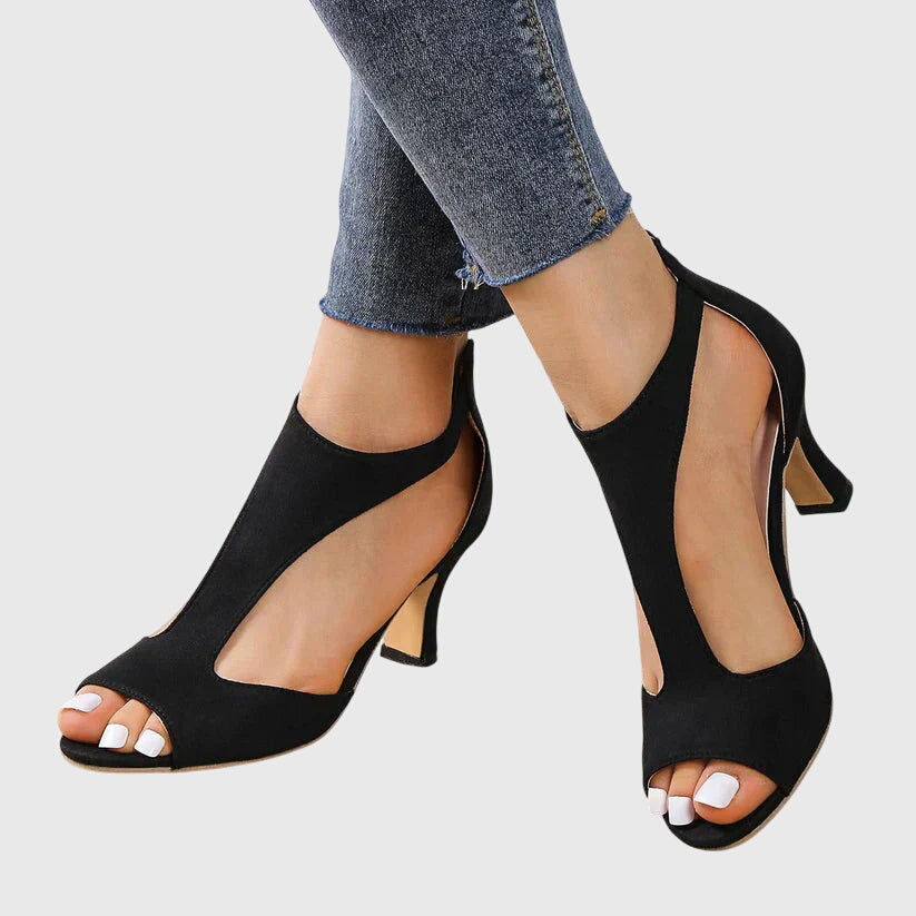 Sexy Womens Ankle Strap High Heel Sandals
