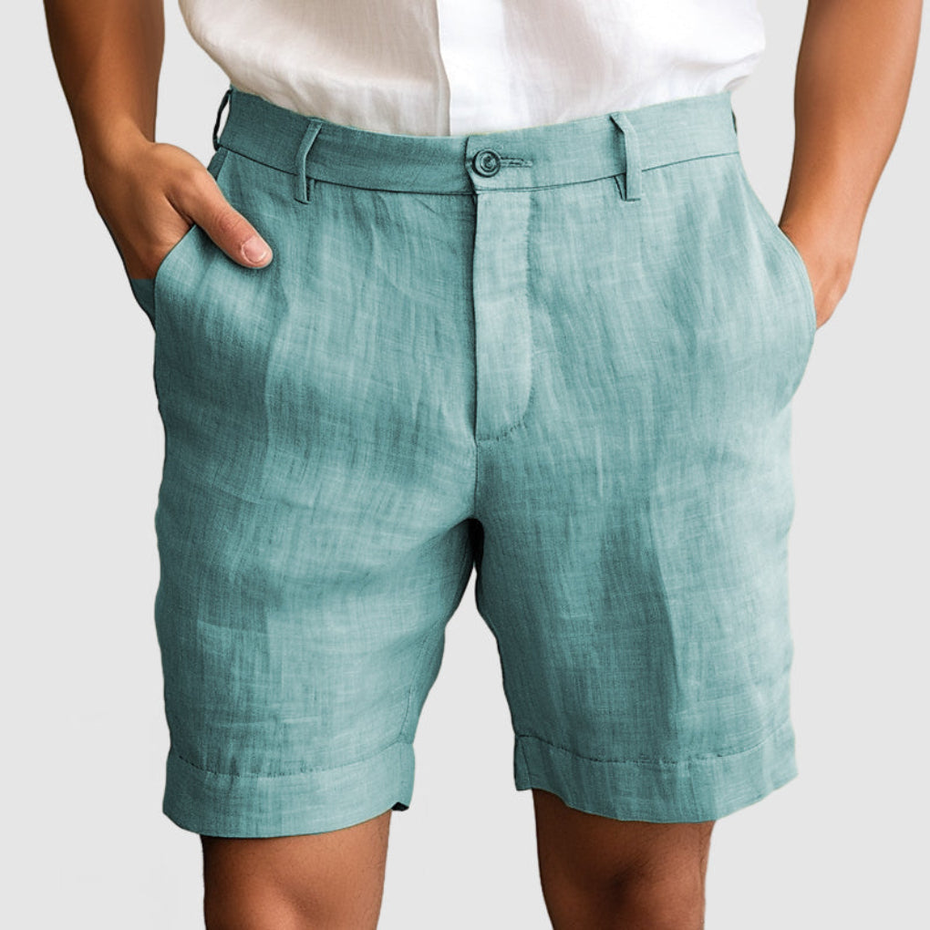 Men's Cotton Linen Shorts