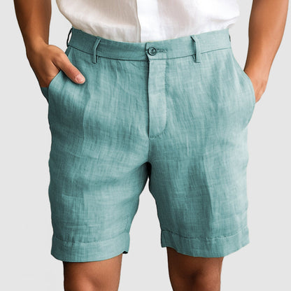 Men's Cotton Linen Shorts