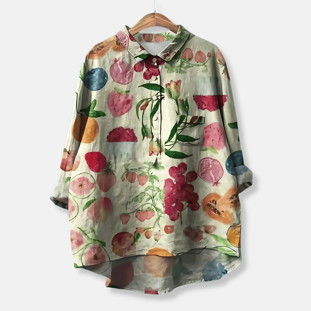 Women's Loose Fit Long Blouse