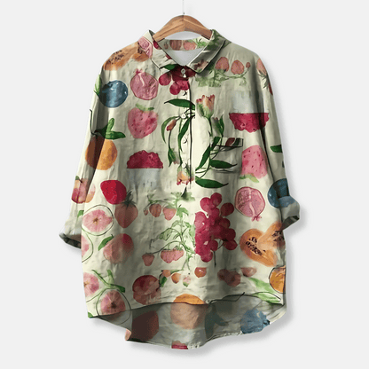 Women's Loose Fit Long Blouse