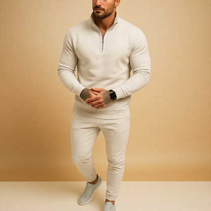 Men's Cotton Lounge Set Hoodie And Joggers
