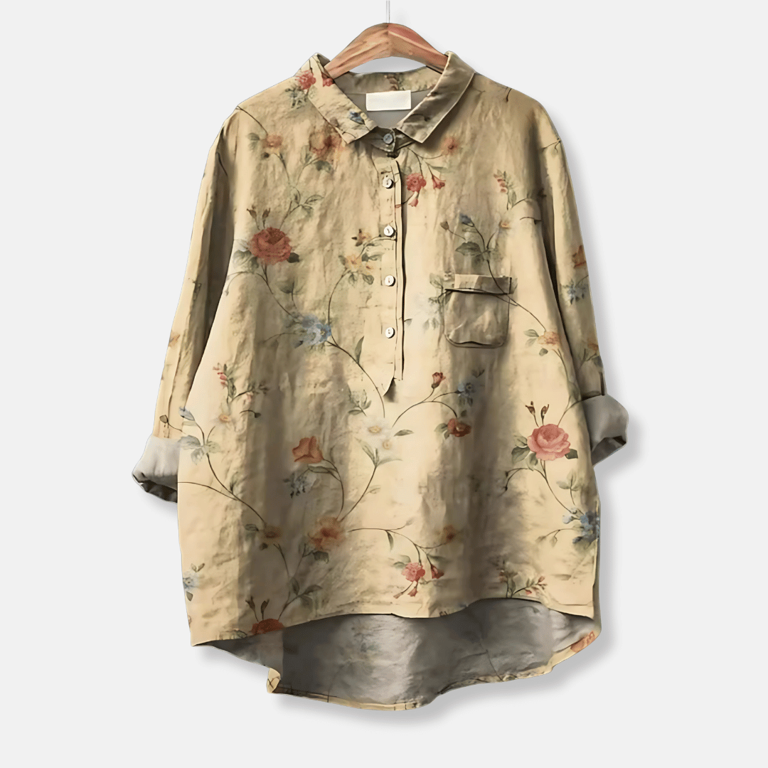 Women's Loose Fit Long Blouse
