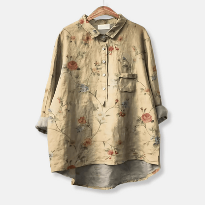 Women's Loose Fit Long Blouse