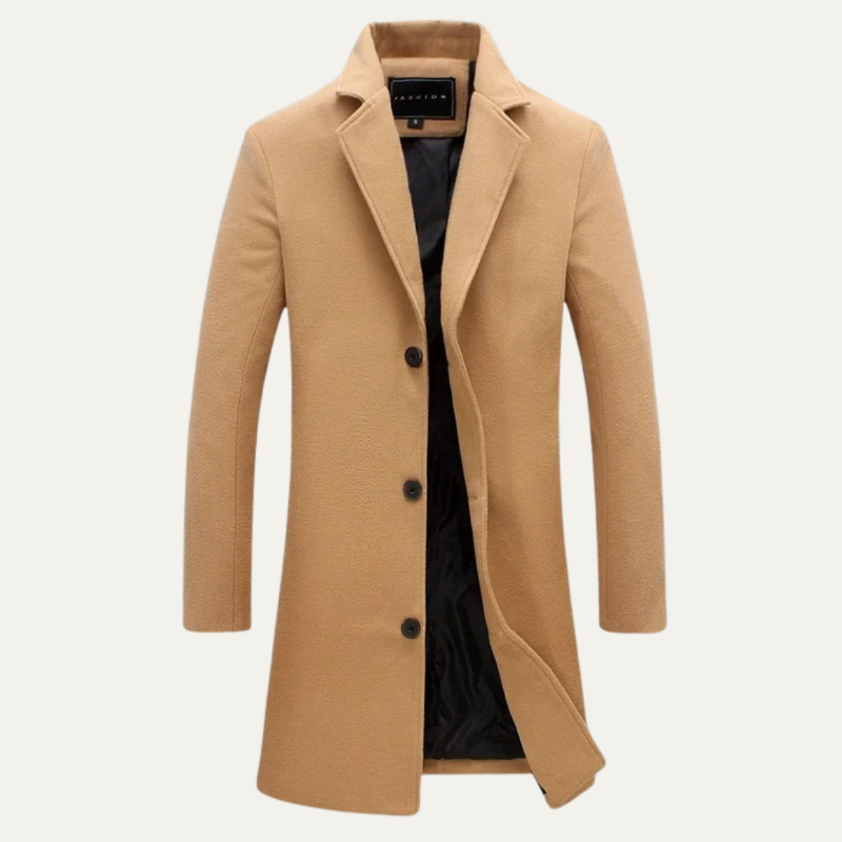 Men's Wool Long Coat Smart Casual