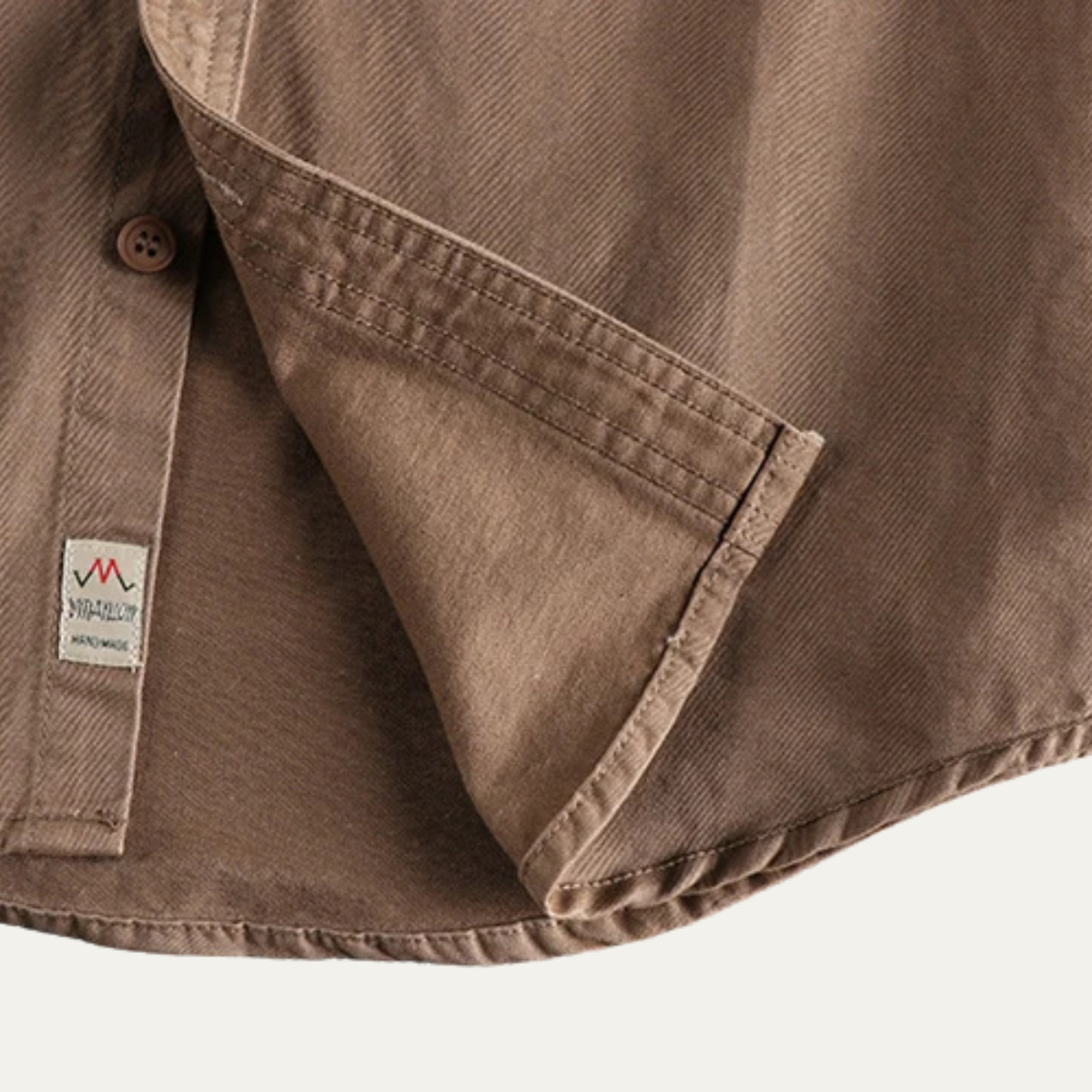 Men's Utility Shirt Jacket Vintage Washed Casual