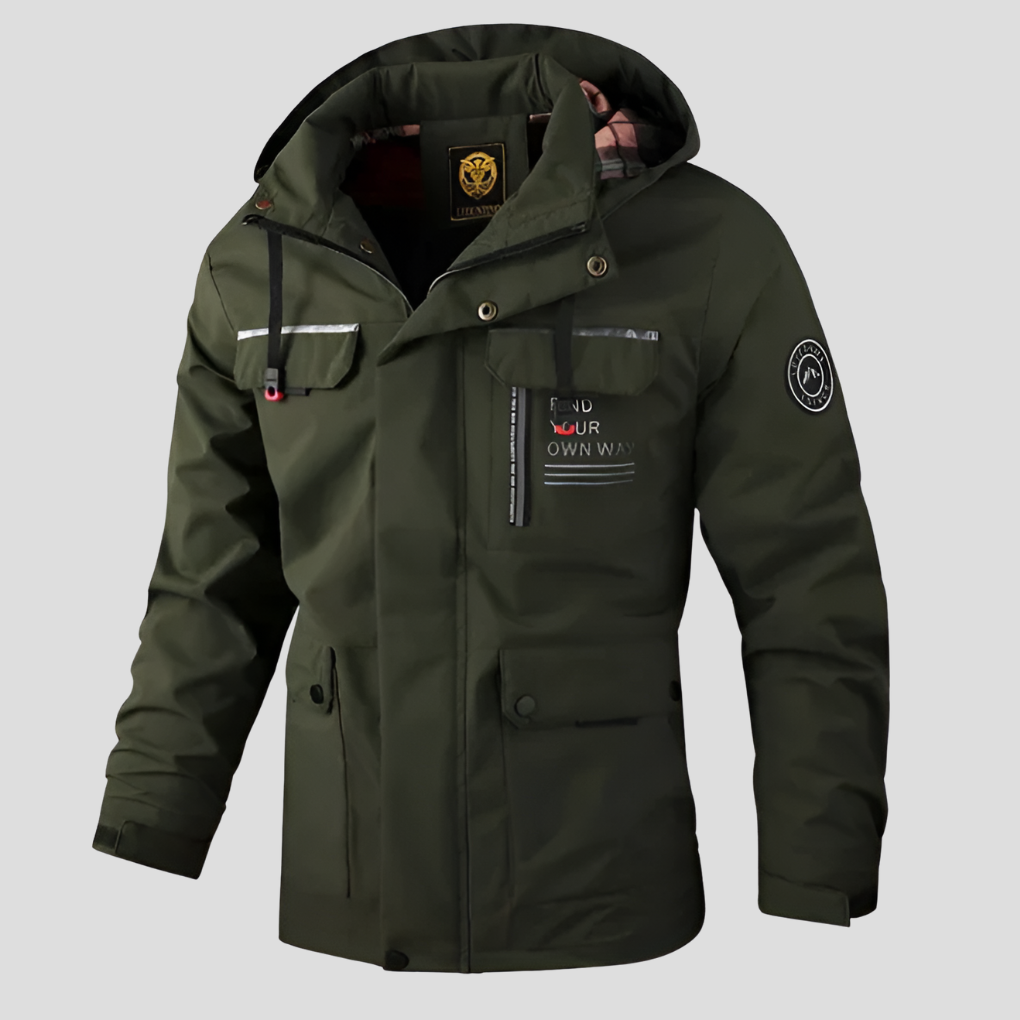 Men's Winter Jacket Waterproof Insulated