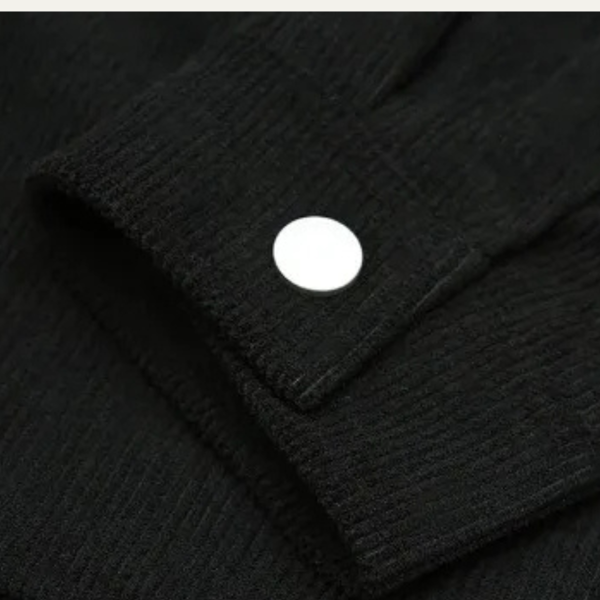 Men's Corduroy Jacket Loose Fit Button Up Coat