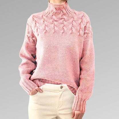 Women's Turtleneck Sweater Soft Warm