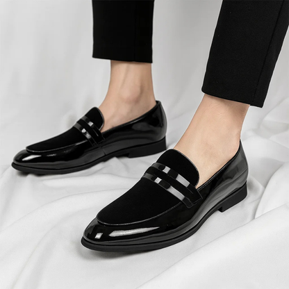 Men's Italian Leather Penny Loafers