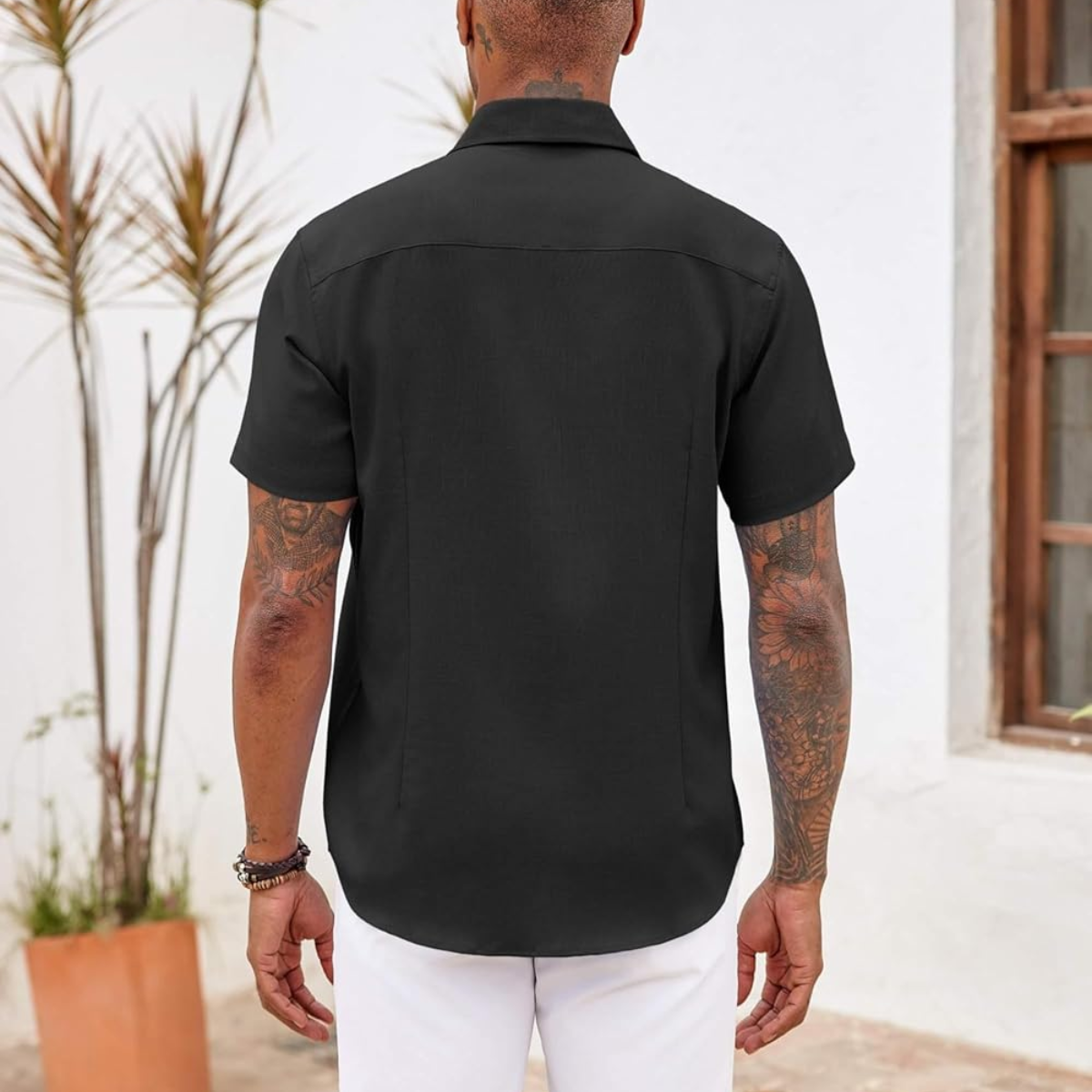Palmford Men's Casual Beach Shirt