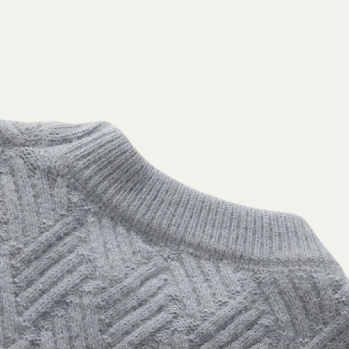 Men's Soft Knitted O-Neck Warm Sweater