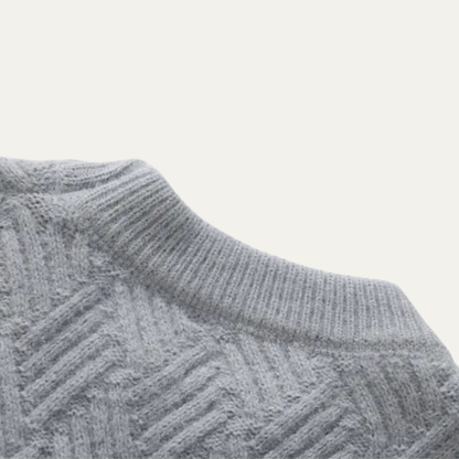 Men's Soft Knitted O-Neck Warm Sweater