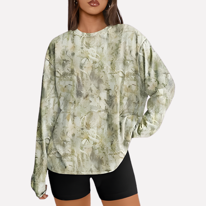 Women's Long Sleeve Oversized Shirt