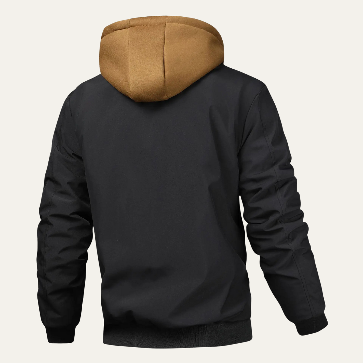 Men's Multi-Layer Hooded Bomber Jacket