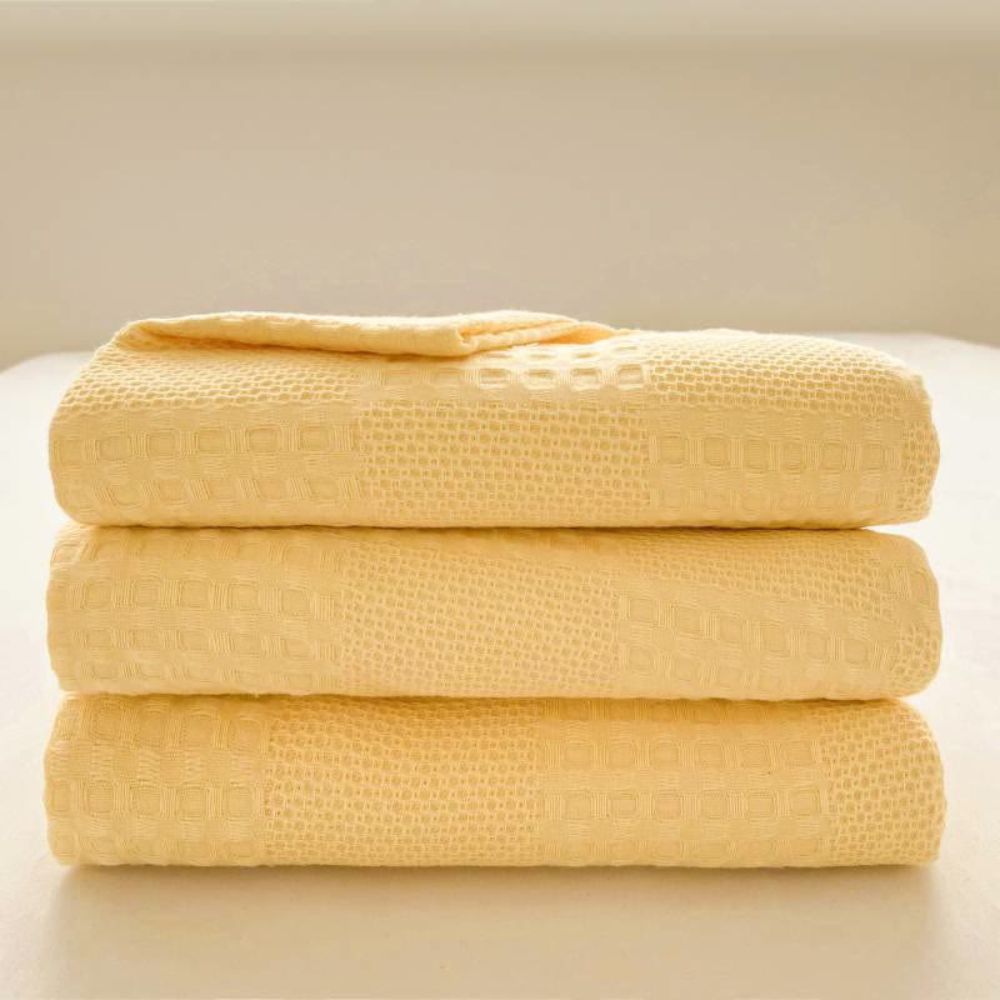 Coldcare Soft Waffle Weave Blanket