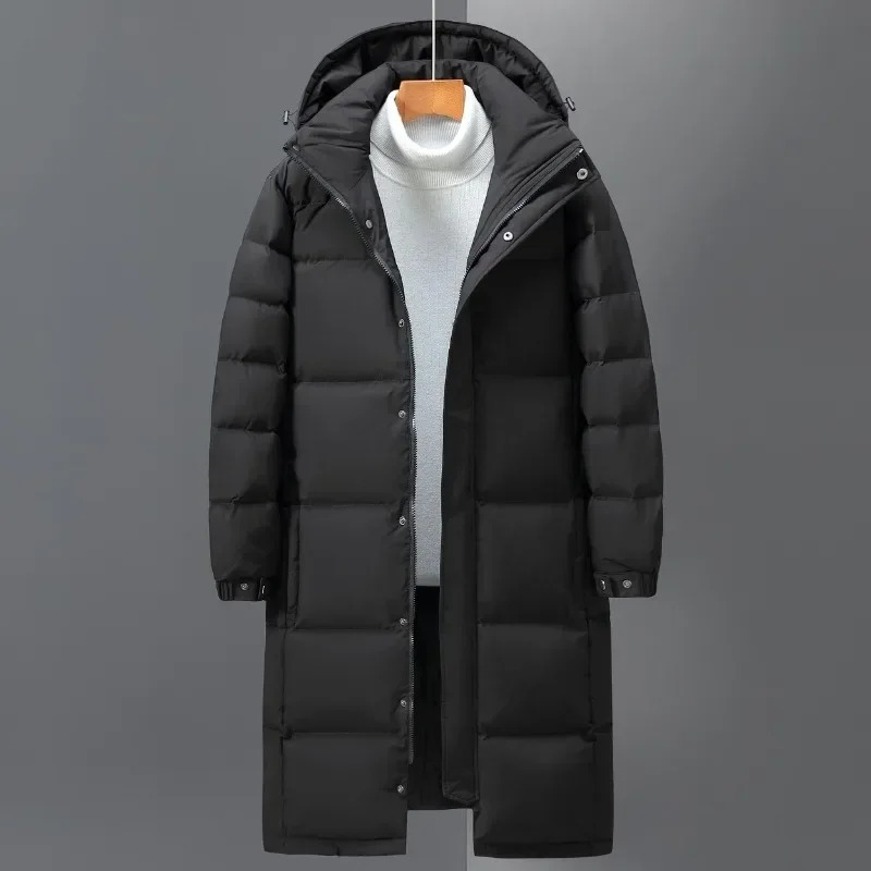 Warm Men's Hooded Down Parka Jacket