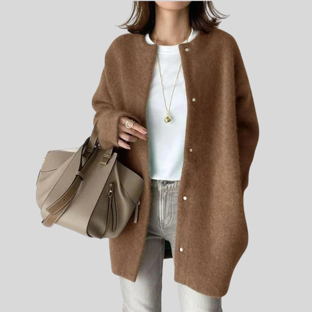 Women's Cardigan Refined Knit Layer