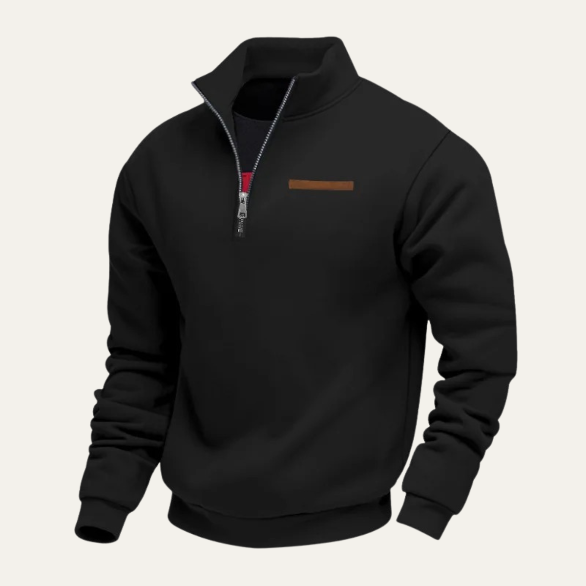 Wexley Men's Warm Half Zip Sweater